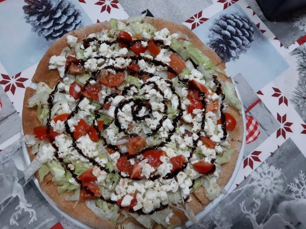 pizza vegetariana