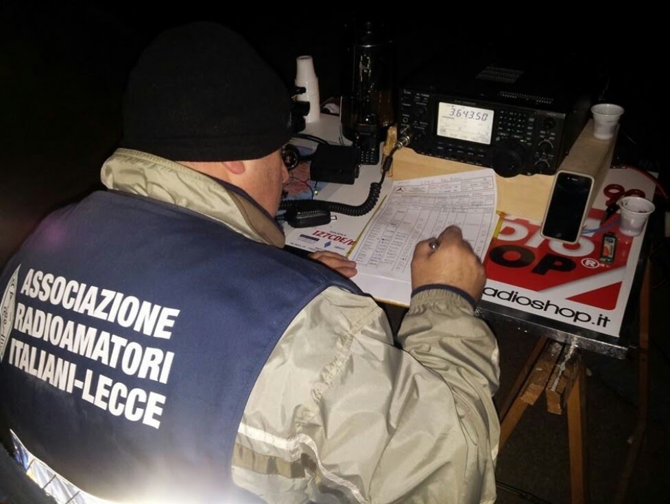 A Nardò prove di comunicazione d’emergenza con i radioamatori