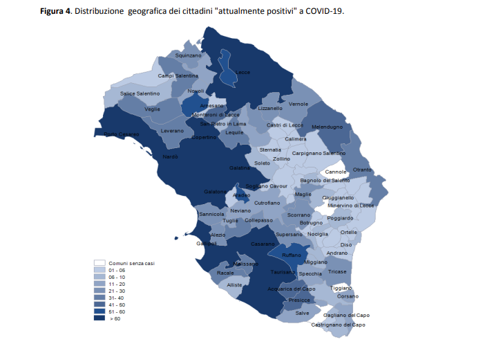 Report Asl, calo dei positivi e trend in miglioramento ma incidenza in crescita. Vaccini, 929 le somministrazioni monodose