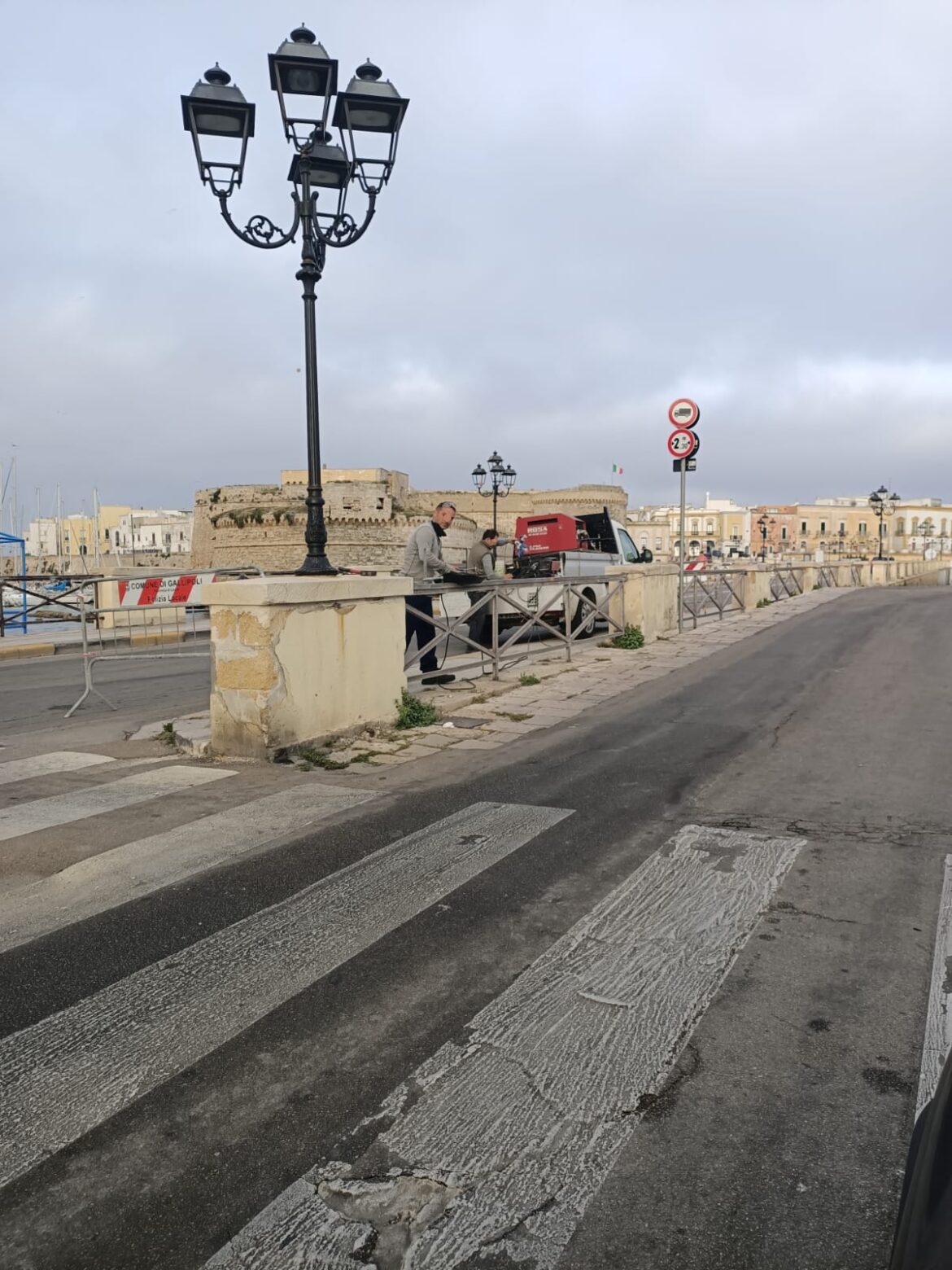 Ponte seicentesco di Gallipoli, al via i lavori di manutenzione