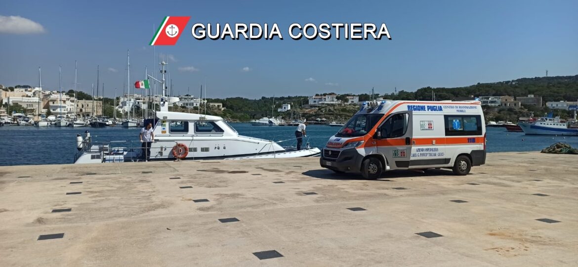 Malore per un marittimo imbarcato su un peschereccio, intervento della Guardia Costiera