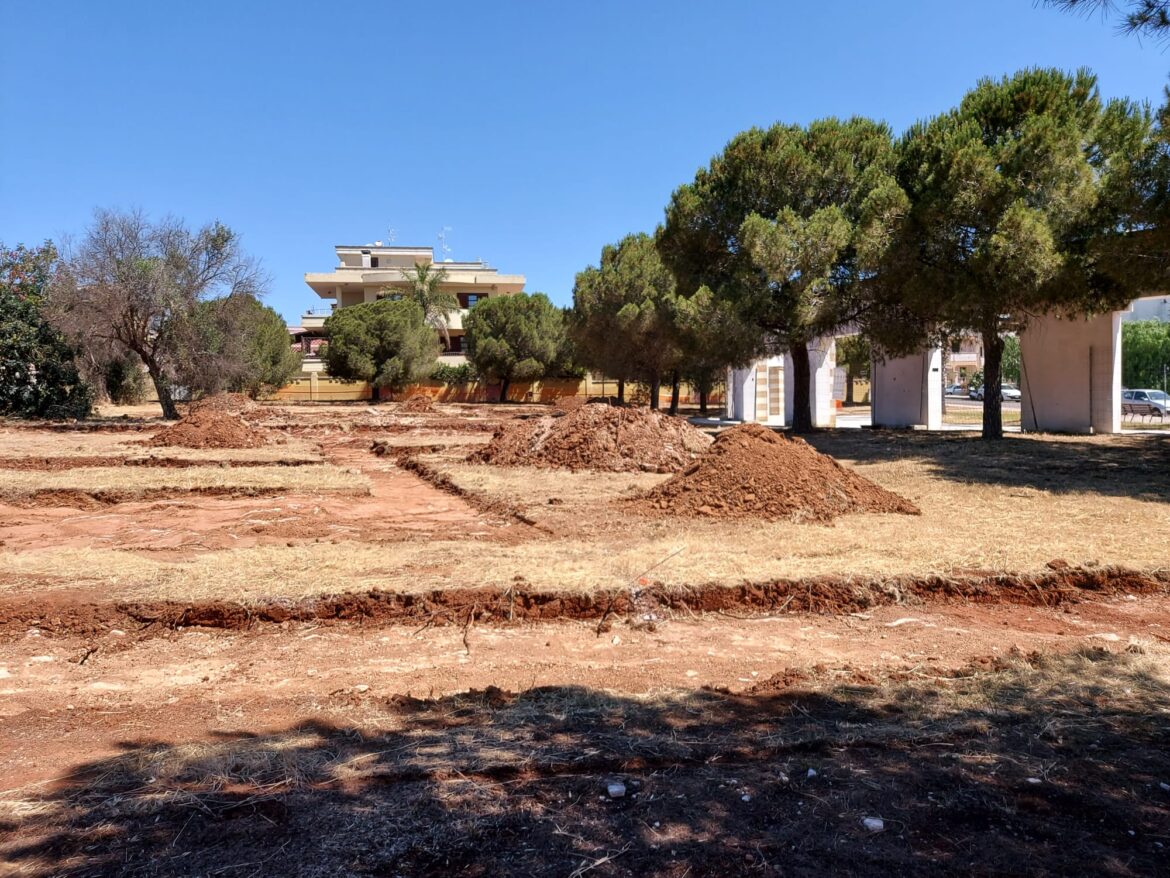 Nuovo cantiere a Gallipoli, al via l’intervento di riqualificazione del parco Carlo Alberto Dalla Chiesa