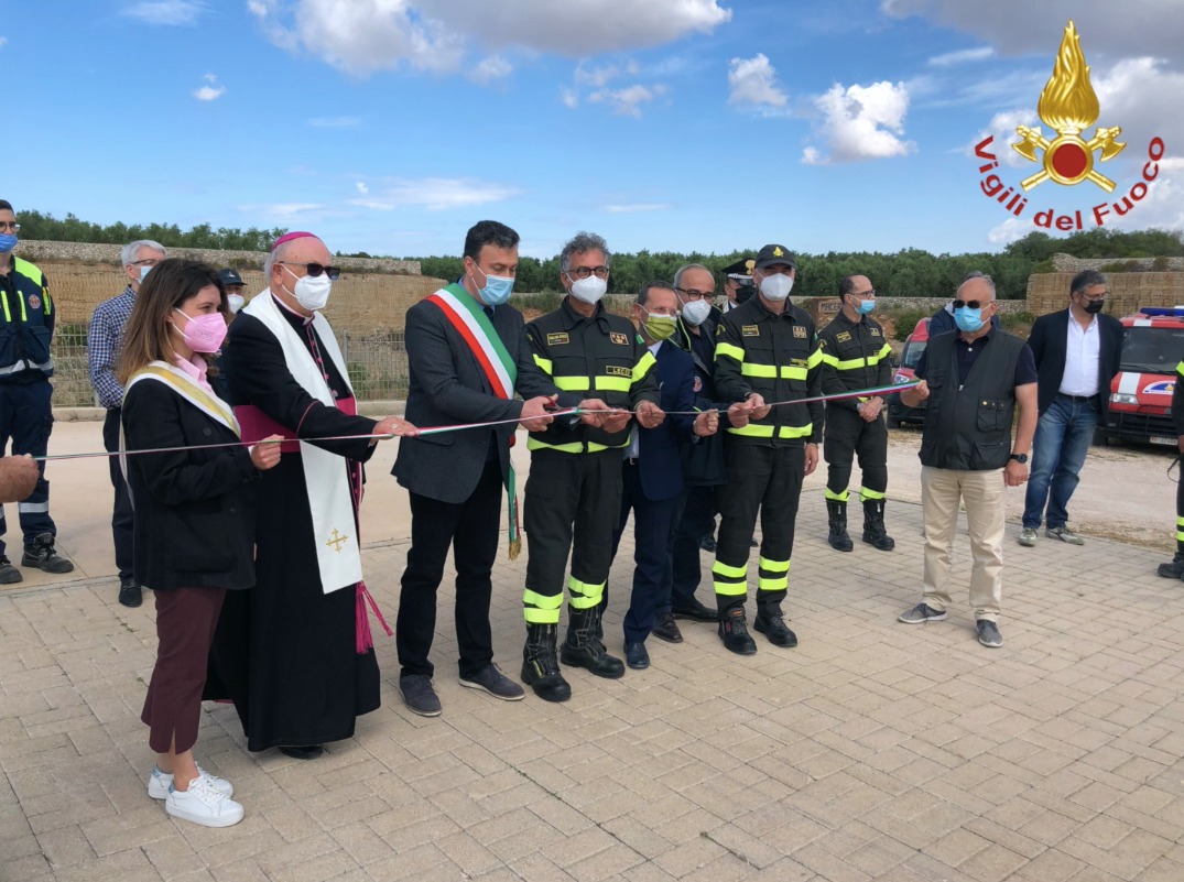 [video] – Vigili del Fuoco, taglio del nastro del campo di addestramento ed esercitazione internazionale