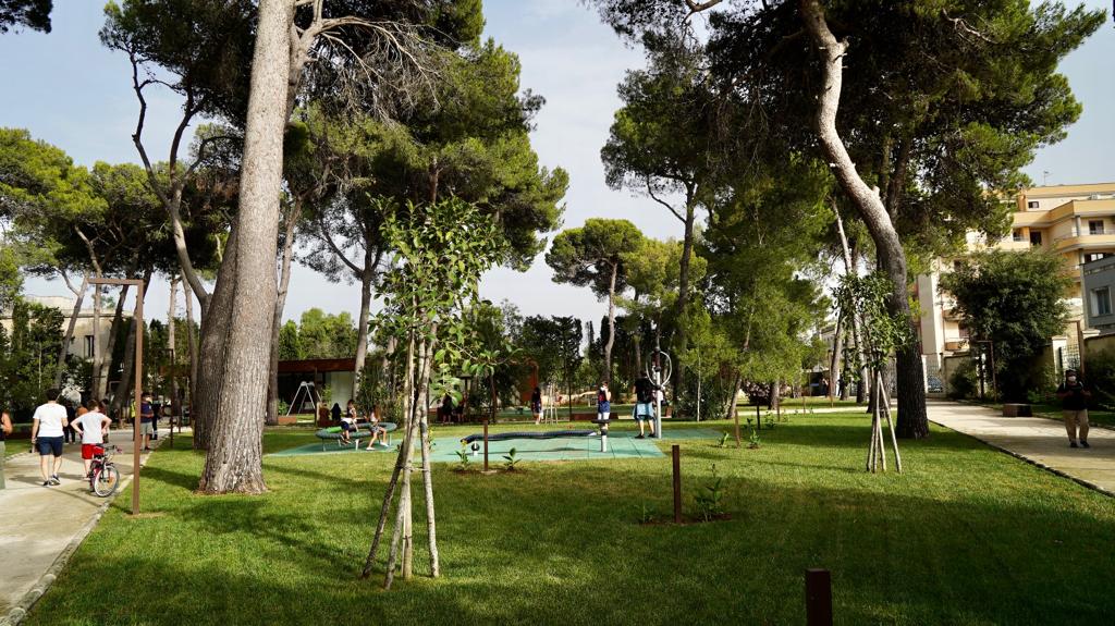 Apertura del Parco del Galateo, un nuovo spazio verde a disposizione del quartiere Leuca e della città