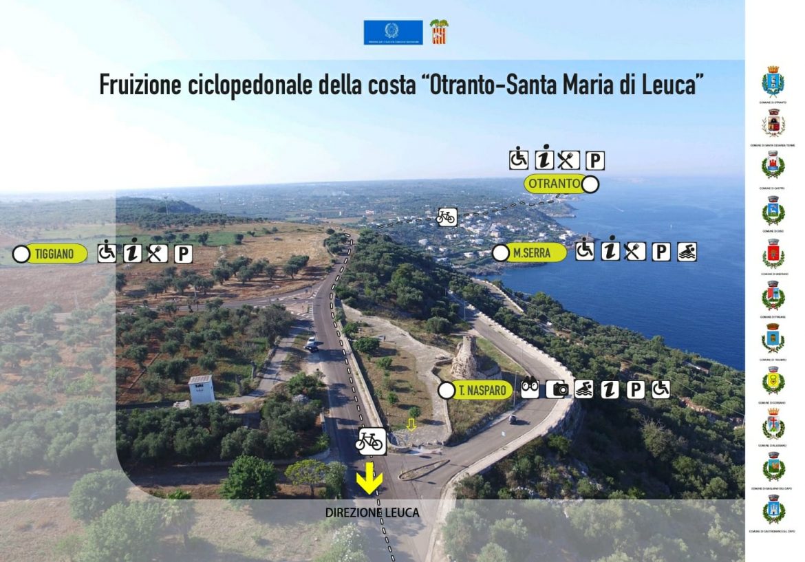 Scoprire la costa adriatica in modo “lento” da Otranto a Leuca: progetto ciclopedonale da 22 milioni di euro