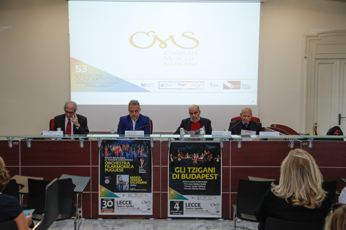 Grandi nomi per la 53esima Stagione Concertistica della Camerata musicale salentina. Anche Raphael Gualazzi tra gli artisti