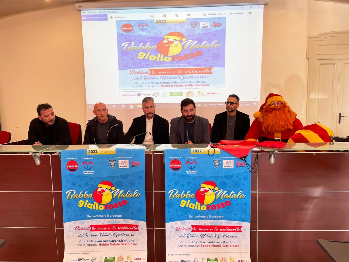 Sesta edizione del “Babbo Natale GialloRosso” 2022, maratona di beneficenza per la Bimbulanza