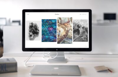 photo of imac near macbook