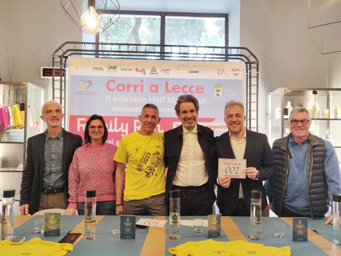 “Corri e cammina nel barocco”, percorso tra le bellezze di Lecce pensato per famiglie e amanti dello sport