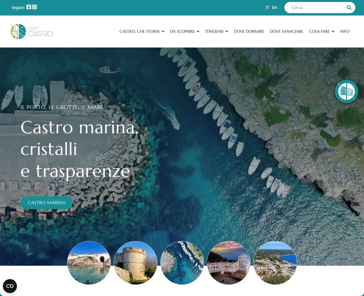 Visit Castro, in un sito tutte le informazioni per una full immersion nella bellezza del romantico borgo